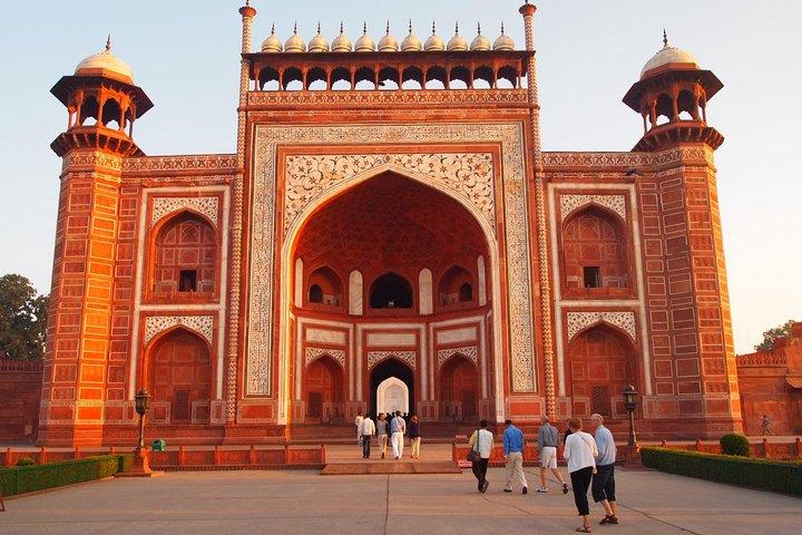 Tour privato della città di Tajmahal e Fatehpur Sikri da Agra
