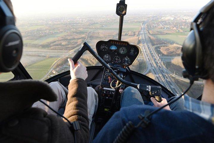 Lição de voo de helicóptero privado de Westchester