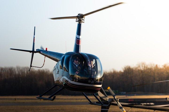 Lição de voo de helicóptero privado de Westchester