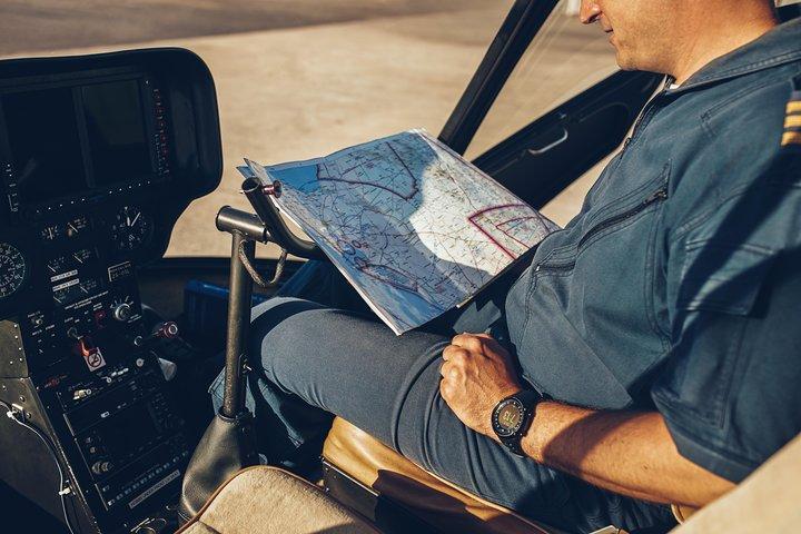 Lição de voo de helicóptero privado de Westchester