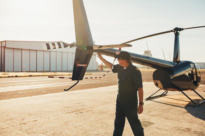 Lição de voo de helicóptero privado de Westchester