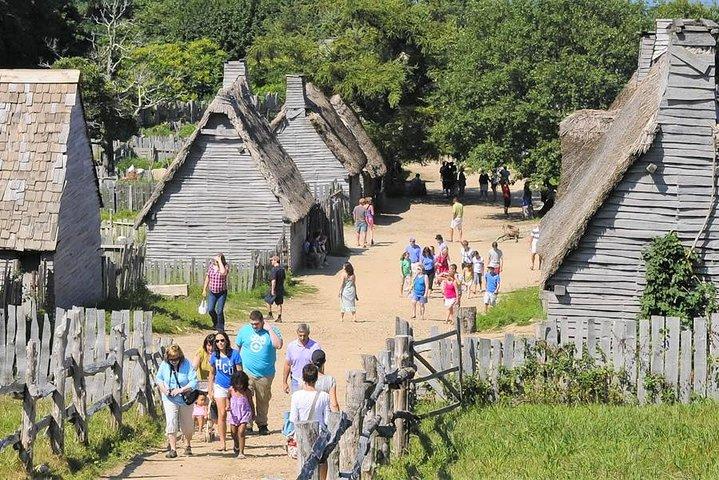 Gita di un giorno da Boston a Plymouth, che include Quincy, il Plimoth Patuxet e la Mayflower II