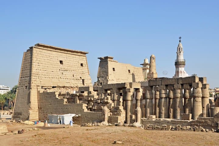 "Luxor's East Bank: A Journey Through History