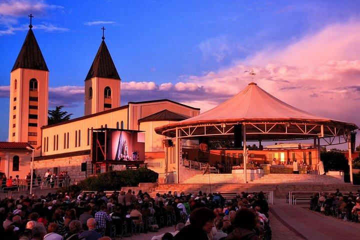 Tour privato di Medjugorje da Dubrovnik con visita alla collina delle apparizioni