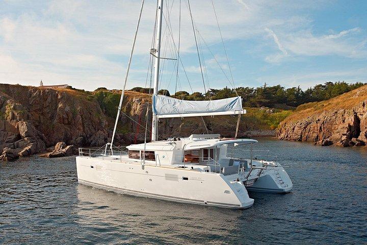 Premium Santorini Private Day Tour Elba 45, BBQ, drinks, transfer