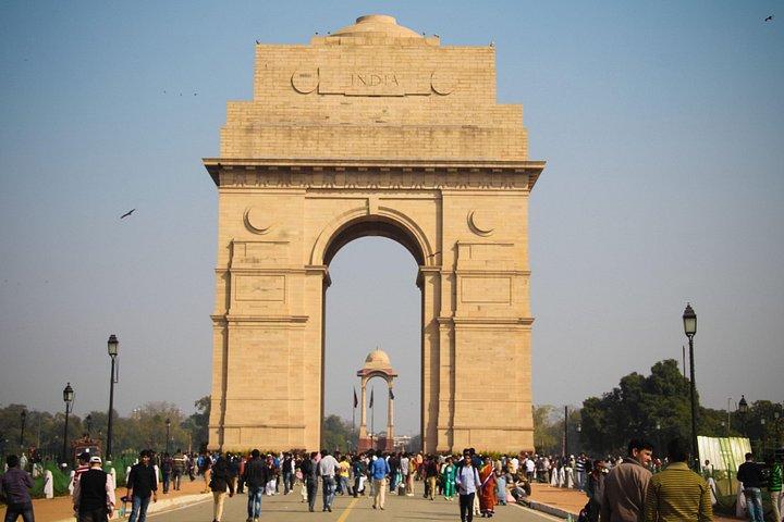 Delhi heldags sightseeingtur