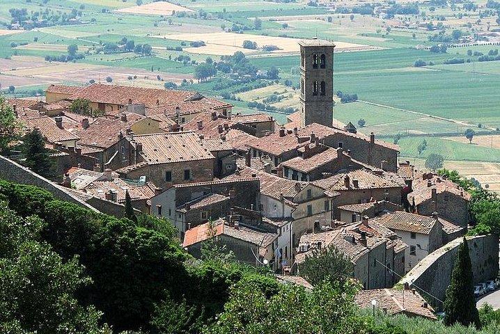 Siena og Cortona hele dagen privat dagstur fra Perugia eller Assisi