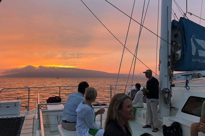 Vela del atardecer de Maui