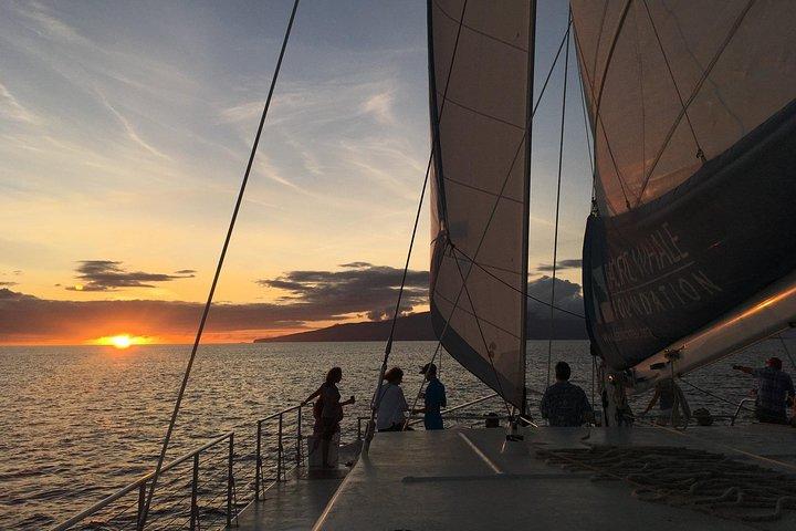 Vela del atardecer de Maui