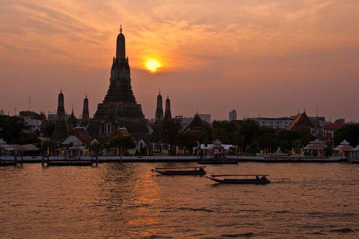 Bangkok Gamla stan: Dag och natttur