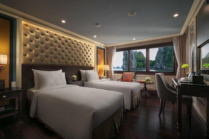 3 days - 2 nights in Bai Tu Long Bay at 5 stars cruise - private balcony cabins