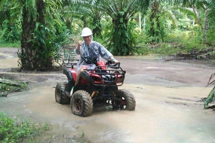 クラビ国立公園終日ツアー（ATVライディングとランチ付き）