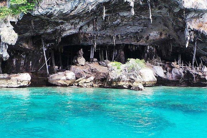 Excursion de plongée en apnée dans les îles Phi Phi à partir de Phi Phi en bateau longtail
