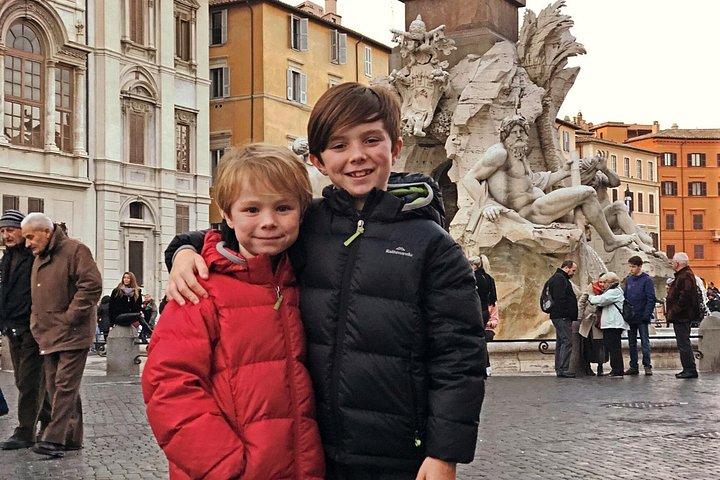 プライベートな子供に優しいローマのアレッサンドラによるツアーハイライトスペイン階段とトレヴィ