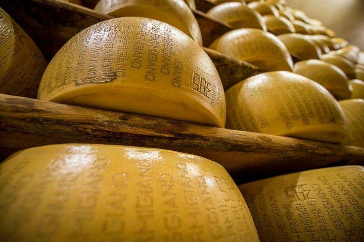 Excursão à fábrica de queijo Parmigiano Reggiano e experiência de degustação