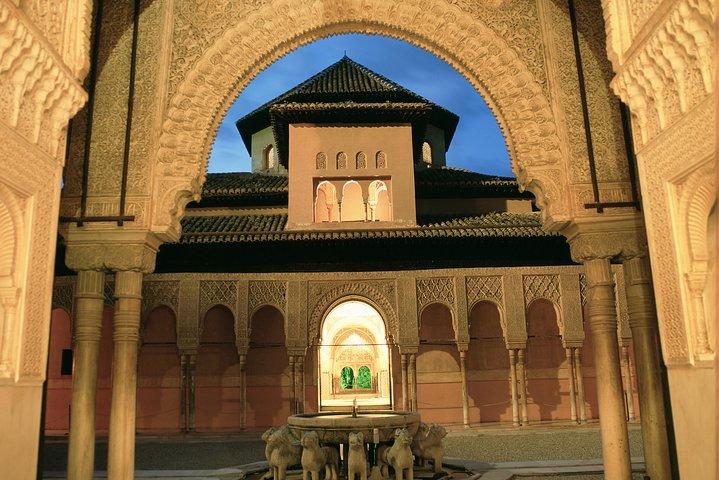 Alhambra Palace & Generalife Gardens dagstur från Roquetas, Aguadulce och Almeria