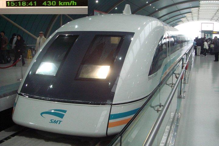 Ankomst Overførsel af højhastighedstog Maglev Tog: Shanghai Pudong International Airport til Hotel