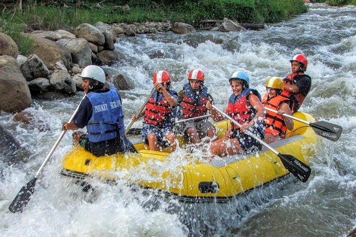 Aventura Rafting em Rio Songprak de Krabi