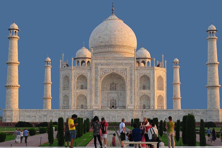 4 - Dagtocht Delhi, Agra & Jaipur door snelle treinen met airconditioning