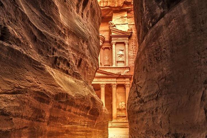Excursão privada Petra de um dia, incluindo Amã Sightseeing de Amã
