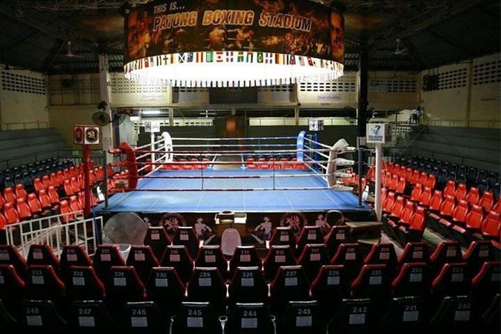 Bilhete de Admissão no Estádio de Patong Boxing