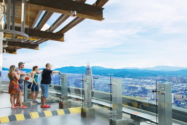 KL Tower Admission Ticket with 1 way transfer