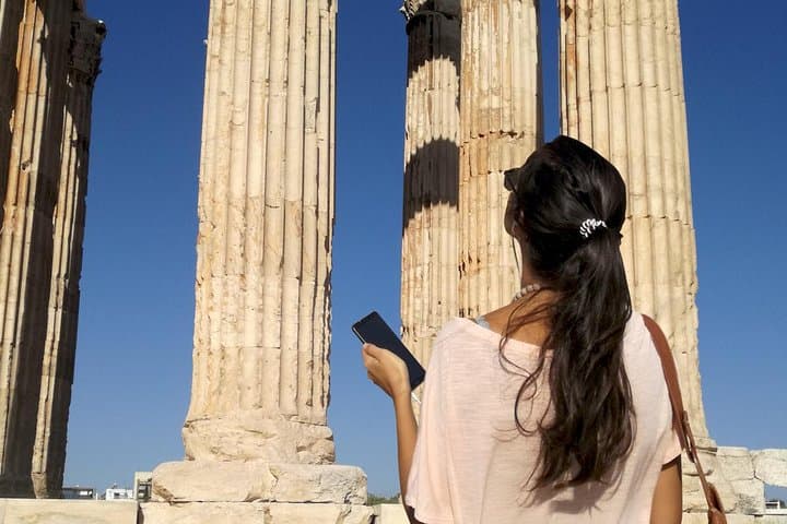 Temple of Olympian Zeus: E-Ticket with Audio Tour on Your Phone