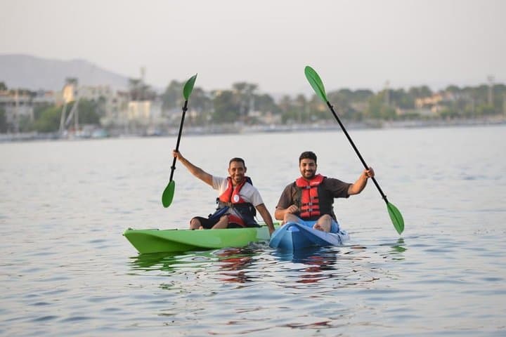 Luxor Kayak riding on the Nile