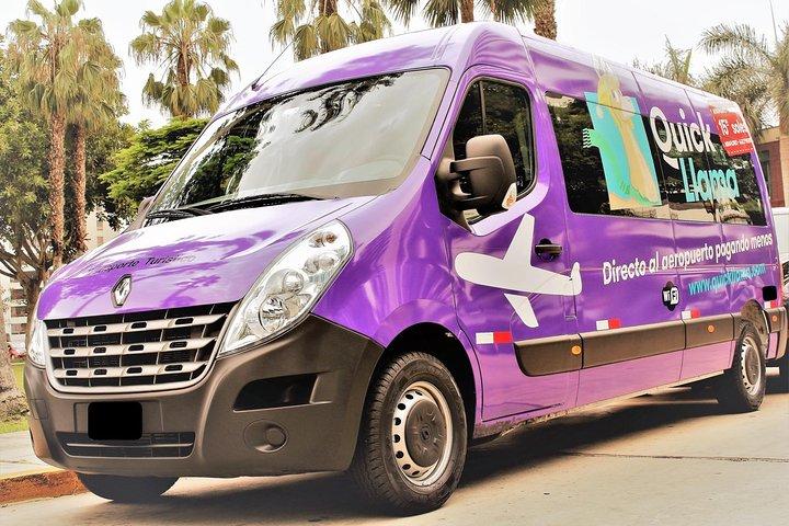 パラカスからリマへの私用送迎（車両当たりの価格）
