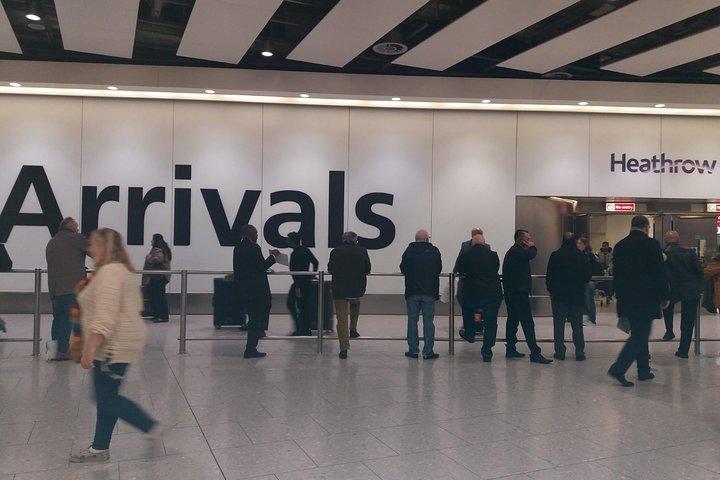 Transferência do Aeroporto de Londres para o alojamento do hotel