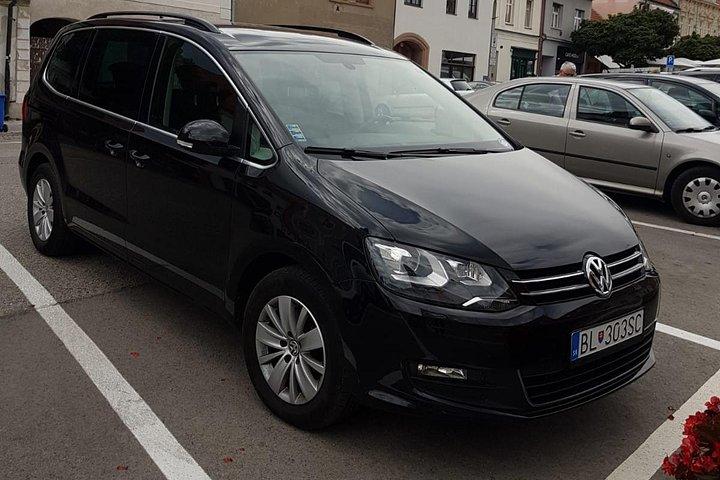 Privattransfer Vienna Airport Hotel in Bratislava oder umgekehrt