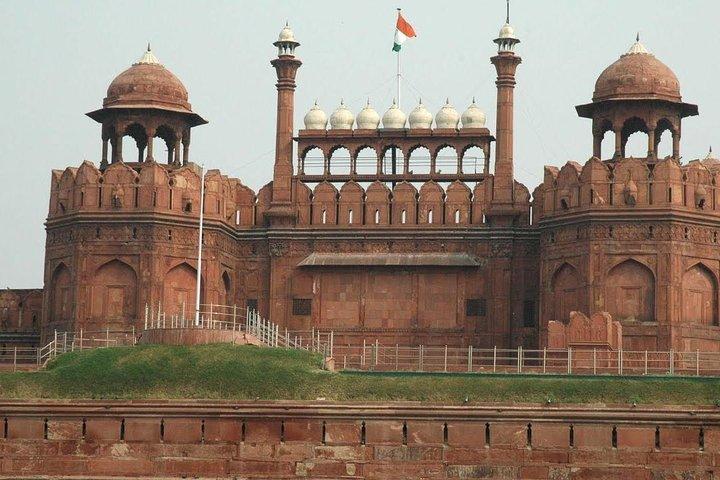 Fra Delhi: Dagstur til Tajmahal og Agra Fort