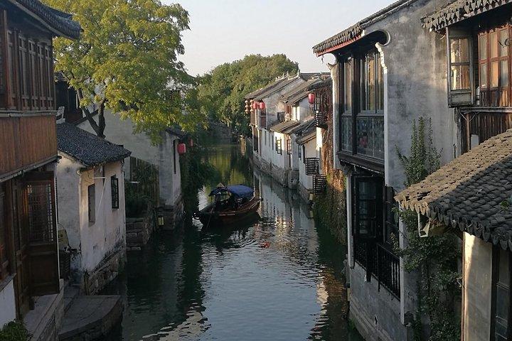 Suzhou og Zhouzhuang Water Village privat dagstur med frokost