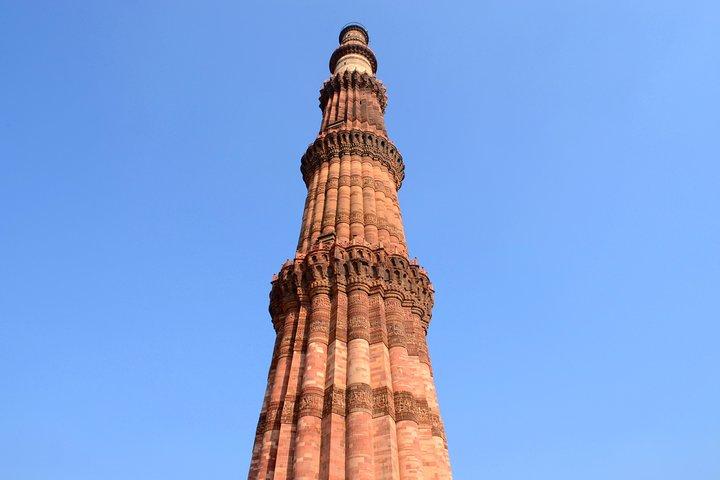 Delhi, Halbtages-Sightseeing nach Neu-Delhi (Qutub Minar & Humayun's Tomb)