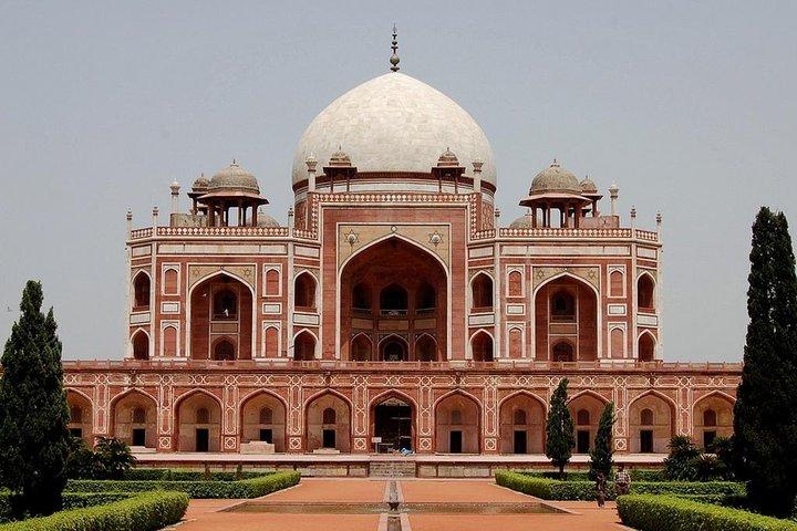 Delhi, meio dia de turismo em Nova Delhi (Qutub Minar e Tumba de Humayun)