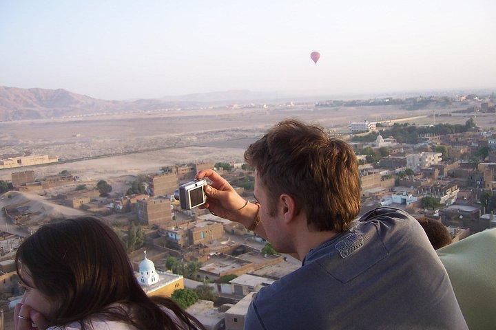 Hot Air Balloon Ride över Luxor