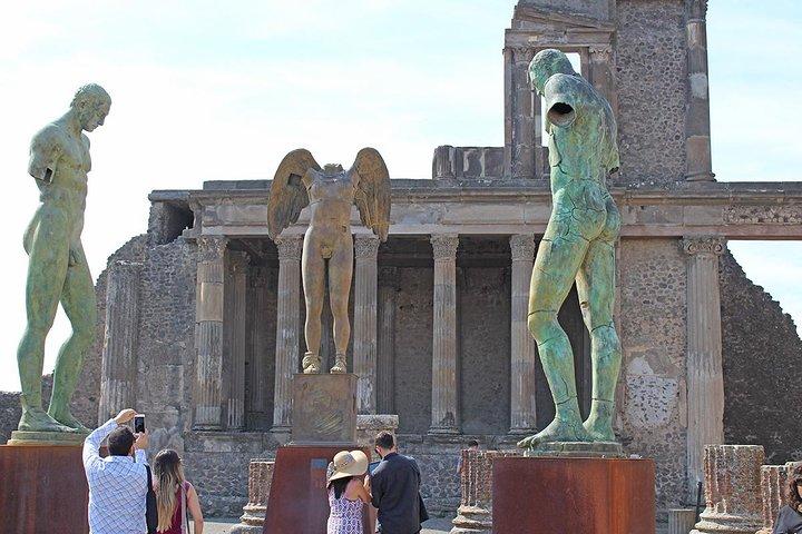Rom til Pompeii & Herculaneum tur med Hotel Pickup & Skip-the-line billetter