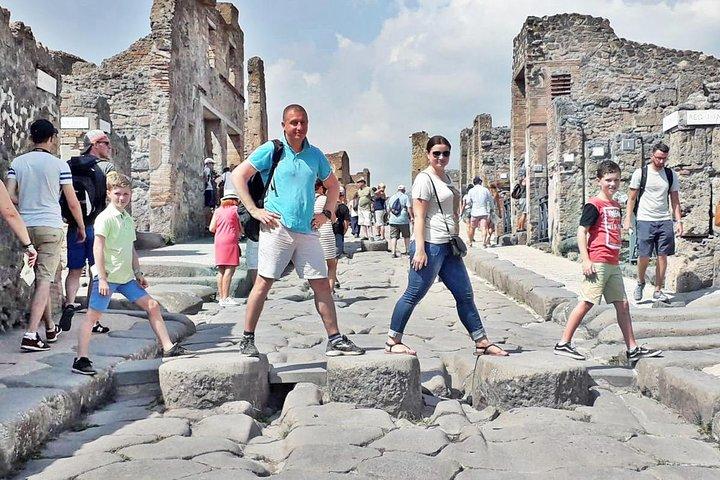 Keine Warteschlangen-Tour durch Pompeji für Kinder und Familien