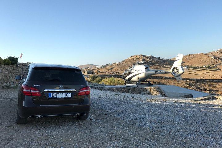 Mykonos flygplatsöverföring