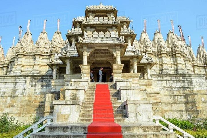 Privat helgedags historisk rundtur på Ranakpur & Kumbhalgarh Fort från Udaipur