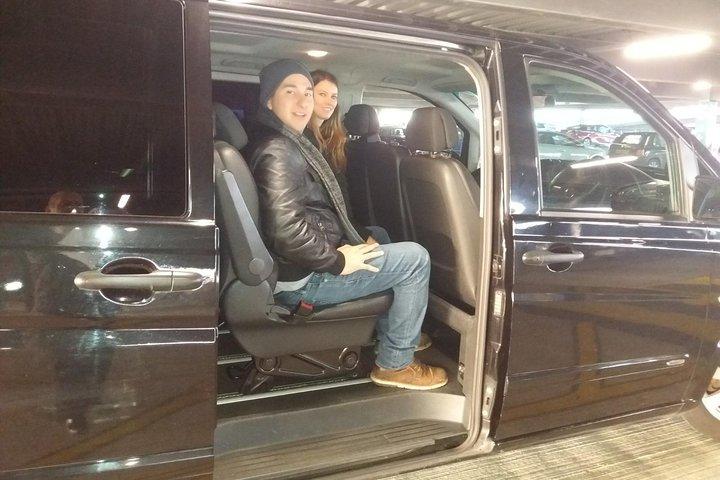 Transferência do Aeroporto de Londres para o alojamento do hotel
