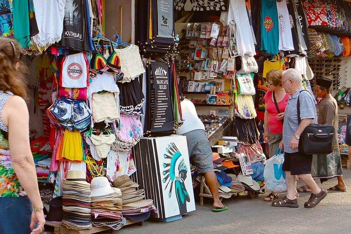 Shopping di Kuta District con massaggio termale