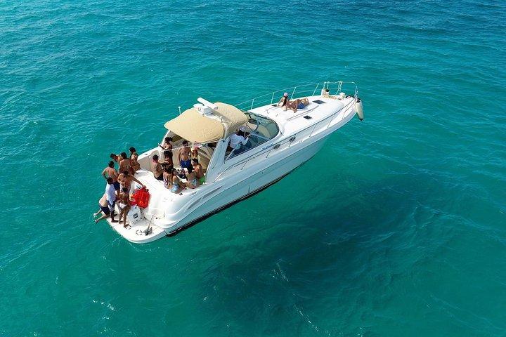 カンクンヨットチャーター（イスラ・ムヘーレス島）シュノーケリング付き - SR41H4