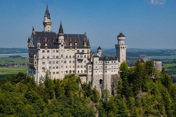 Premium Neuschwanstein Slot og Linderhof VIP Tour fra München