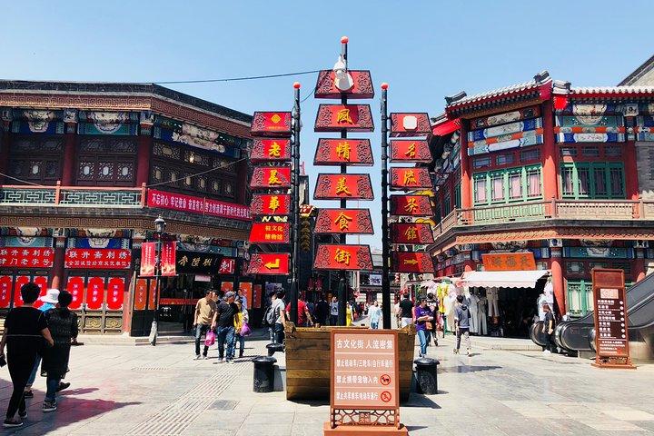 4時間の周遊ツアー：天津市の見どころと濱海の新幹線体験