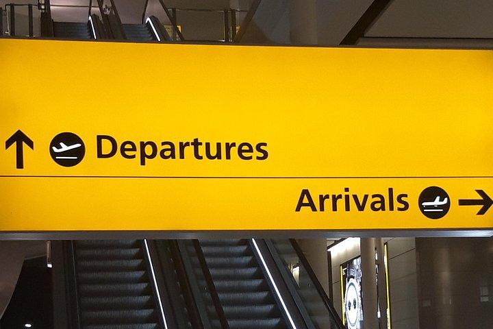 Privat overførsel fra Heathrow Lufthavn til Gatwick Lufthavn via London Hotel