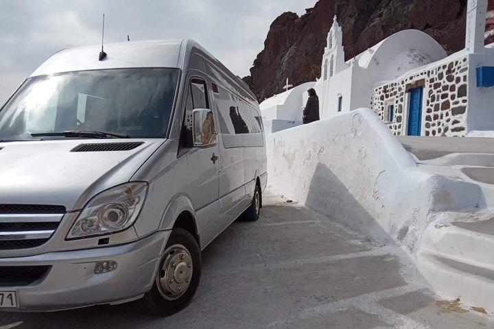 Traslado Privado - Aeroporto, Porto e Hotel de Santorini