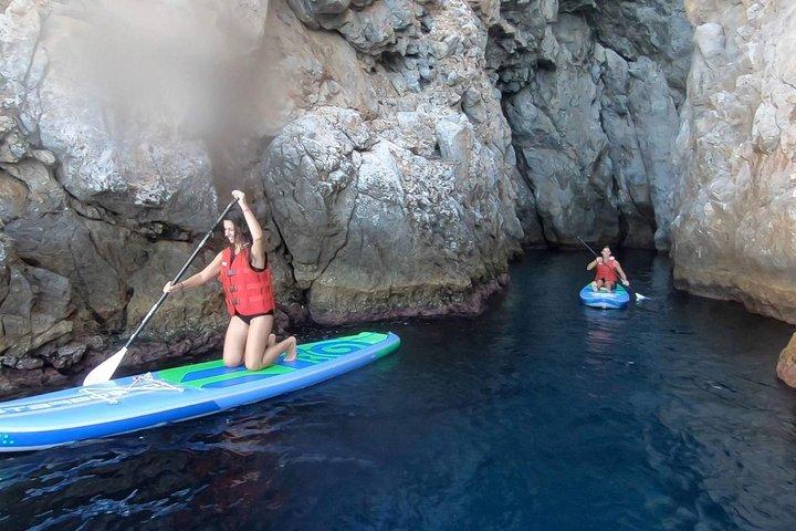 Stand-Up-Paddle- und Schnorchelabenteuer auf Santorin