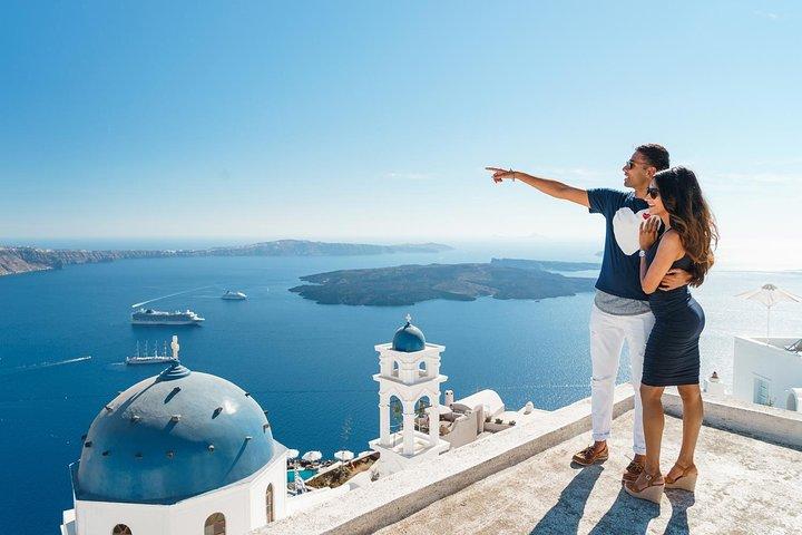 Melhor de Santorini Private Half-Day: Oia, Red Beach & Hidden Gems