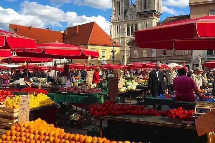 Tour a piedi di Zagabria con degustazione di cibo